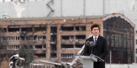 Trudeau signs new Ukraine security pact during Kyiv visit