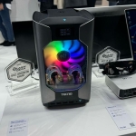 Tecno unveils the smallest water-cooled gaming PC, complete with Intel Core Ultra CPU and RTX 4060 GPU