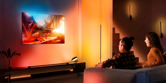Philips Hue now works with the latest LG TVs, so you can turn your movies or games into a light show