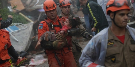 4-year-old rescued from under mud in Brazil after heavy rains kill at least 7 – National