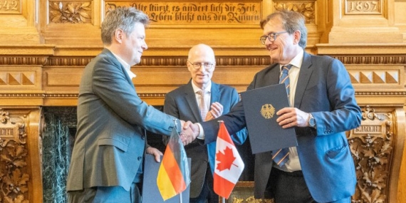 Canada, Germany ink hydrogen deal in bid to shun Russian energy – National