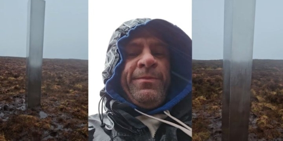 Welsh hiker stumbles upon mystery silver monolith: ‘It looked like a UFO’ – National