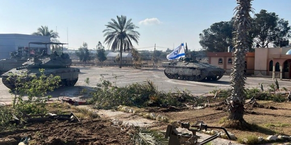 Amid ceasefire talks, Israeli forces seize control of Rafah border crossing in Gaza – National