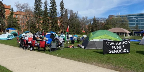 Edmonton police answer questions about response to U of A encampment protest – Edmonton