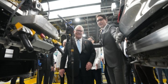 Doug Ford calls for tariffs on Chinese EVs: ‘We risk Ontario and Canadian jobs’