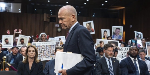Boeing CEO faces safety grilling as crash victims’ families look on – National