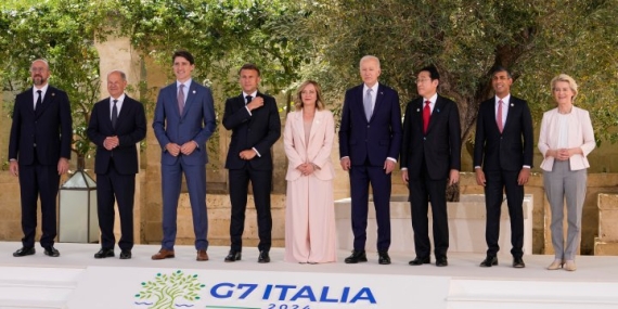 G7 leaders agree on US$50B loan for Ukraine using frozen Russian assets – National