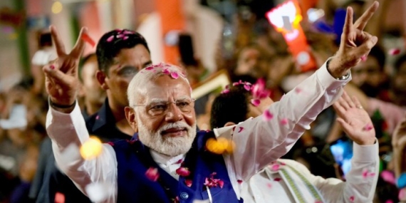 India’s Modi secures record 3rd term but his party loses outright majority  – National