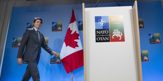 Trudeau to tell allies to stay resolute with Ukraine focus of NATO summit – National