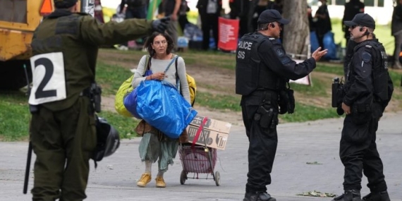 Security firm helps dismantle pro-Palestinian encampment at McGill University