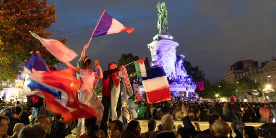 French vote gives leftists most seats over far right, but leaves hung parliament and deadlock – National