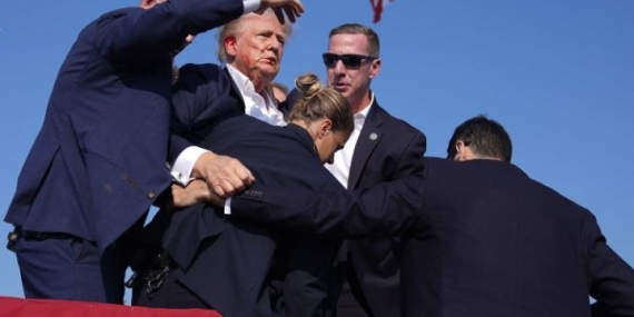 Breaking News: Donald Trump whisked off stage in Pennsylvania after apparent gunshots – National