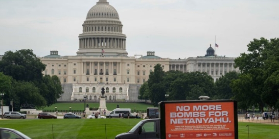 Israel’s Netanyahu faces protests, lawmaker boycotts on U.S. visit – National