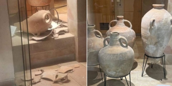 Museum mishap: 4-year-old boy accidentally shatters 3,500-year-old jar – National
