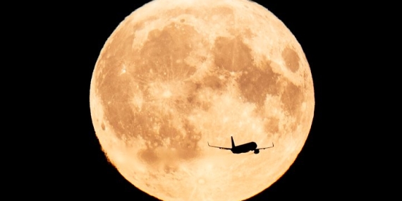 IN PHOTOS: Super blue moon lights up skies in rare lunar event – National