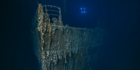New Titanic images show ship’s iconic railing is broken, more artifacts