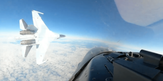 Russian jet zips ‘a few feet’ past U.S. plane in ‘escalating aggression,’ senator says – National