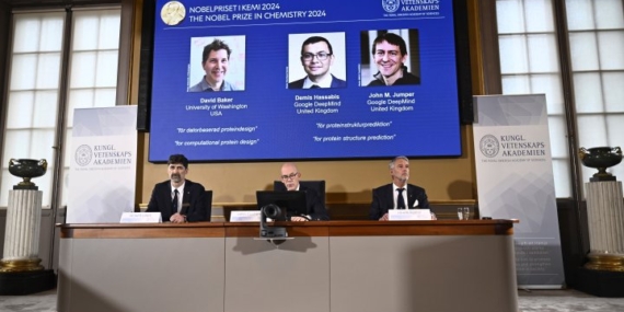 3 scientists win Nobel Prize in chemistry for breakthrough work on proteins