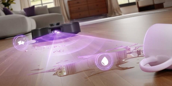 This new robot vacuum-and-mop is so eagle-eyed it can even spy clear liquid spillages