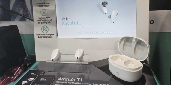 I saw wireless earbuds that are also air purifiers, and they claim to be a maskless mask