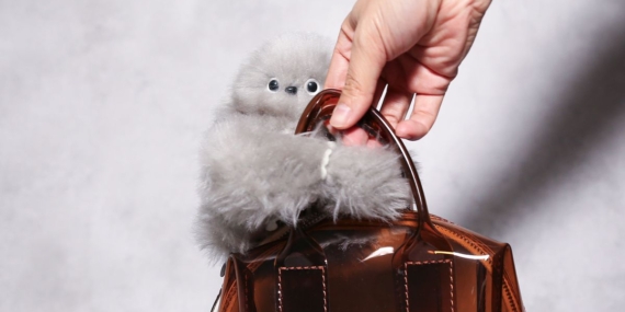 This furry clip-on robot is the strangest thing I’ve seen at this or any CES