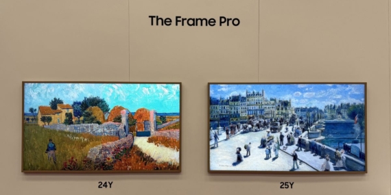 I saw Samsung’s new The Frame Pro mini-LED TV, and it’s whole new work of art