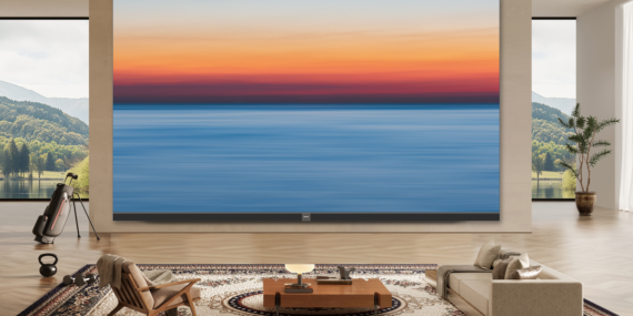 Hisense’s 2025 TVs go real big, including a 116-inch mini-LED TV – the largest one yet