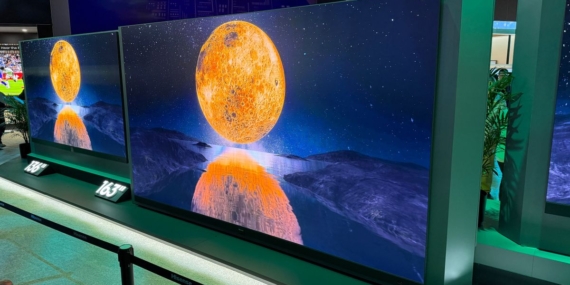 Big-screen TVs are everywhere at CES 2025, but I doubt they’ll replace projectors anytime soon