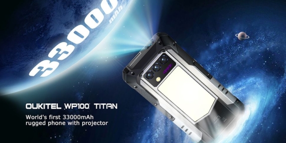 This rugged smartphone has the biggest battery ever but its standout feature is its DLP projector that has a 100 Lumens brightness